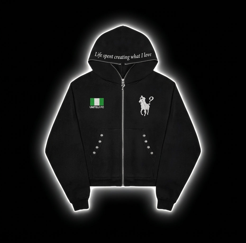 ?¿? BLACK HOODIE