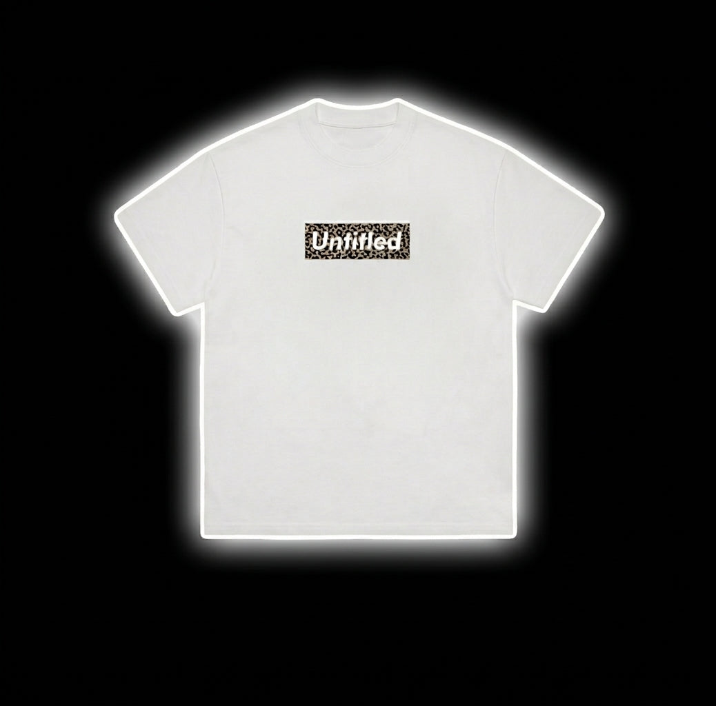 CHEETAH TEE WHITE