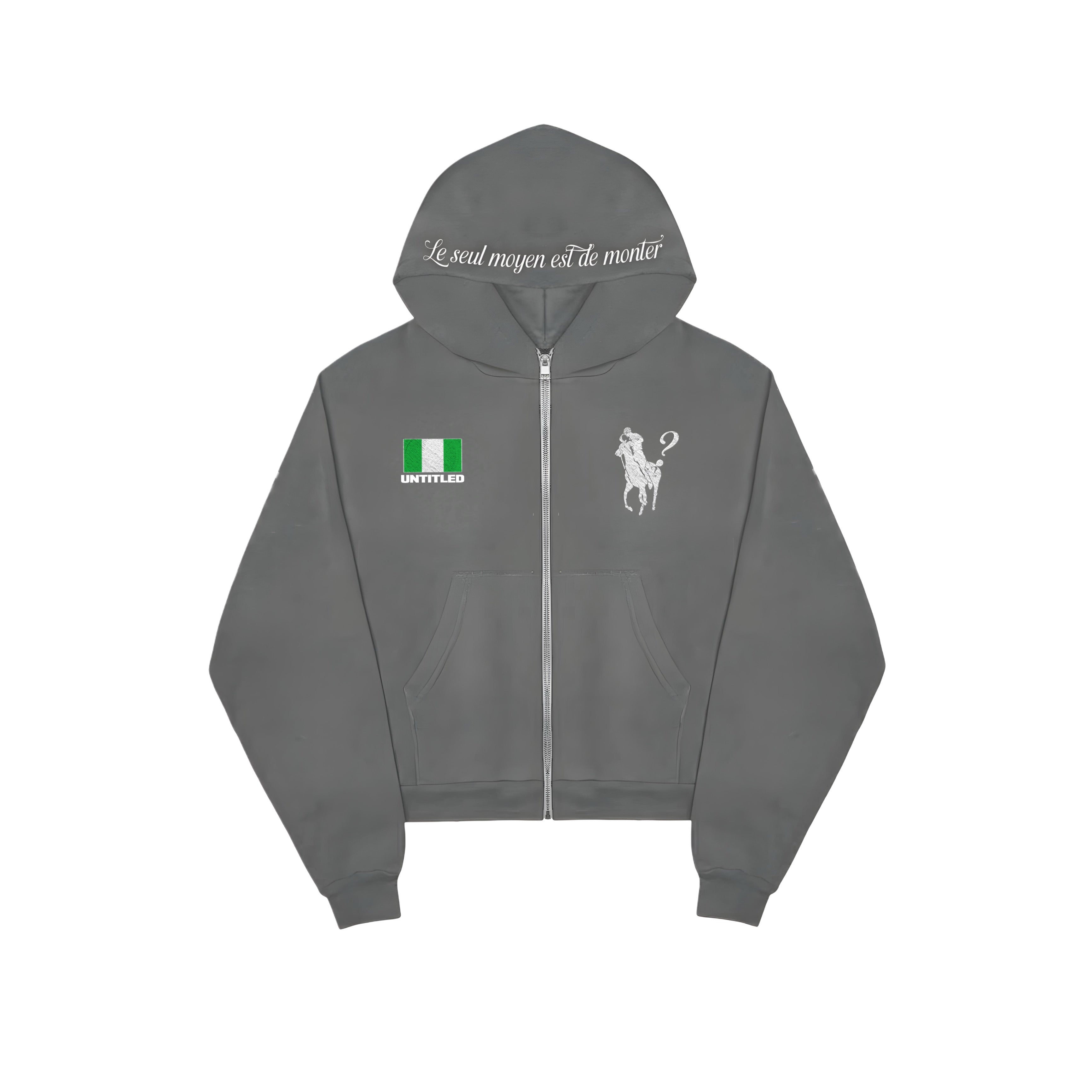 ?¿? DARK GREY HOODIE